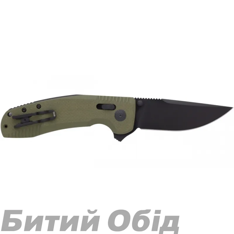Нож складной SOG SOG-TAC XR (OD Green/Straight Edge)
