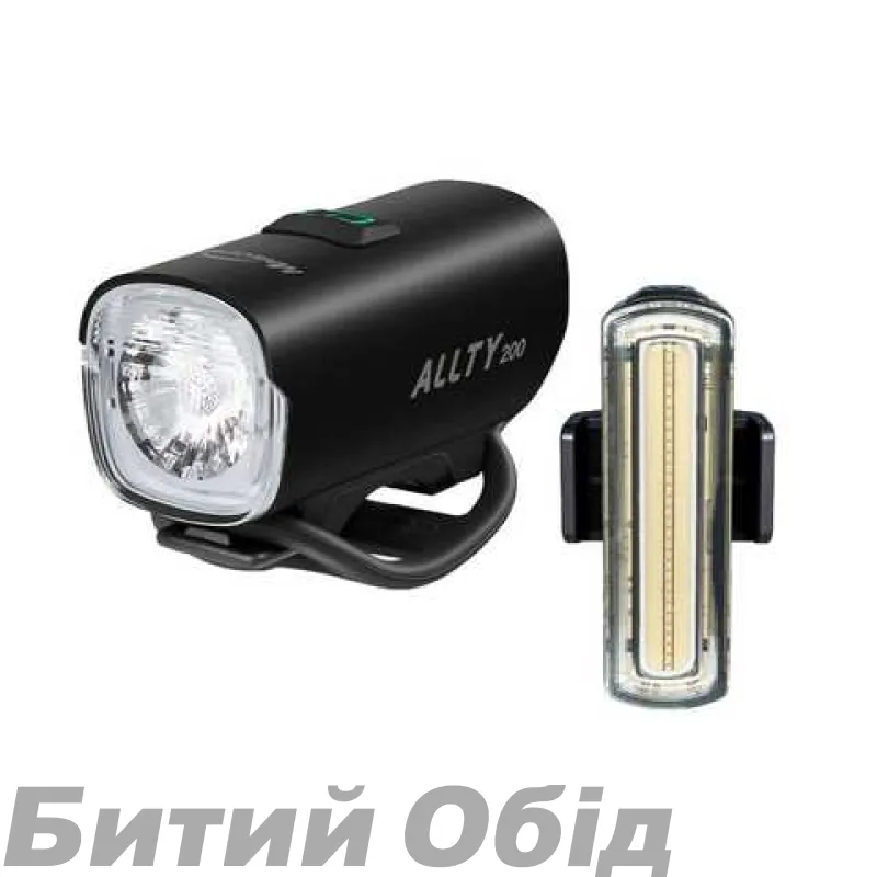 Велосвітло переднє +заднє Magicshine ALLTY 200+SEEMEE 20 200/20 lum