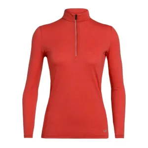 Футболка ICEBREAKER Amplify LS Half Zip WMN Fire S (образец)