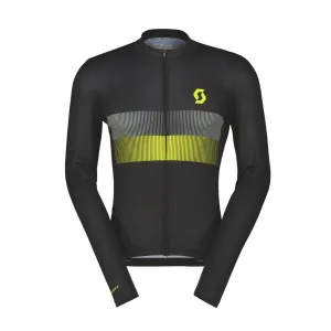 Веломайка з рукавом SCOTT RC TEAM 10 black/sulphur yellow 