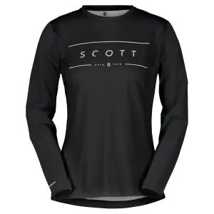 Джерсі SCOTT W TRAIL VERTIC black / розмір XXS Джерсі SCOTT W TRAIL VERTIC black / розмір XXS