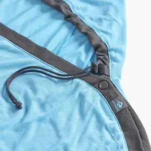 Вкладыш в спальник Sea to Summit Breeze Sleeping Bag Liner ( Insect Shield - Mummy w/ Drawcord - S, Turkish Tile Blue)