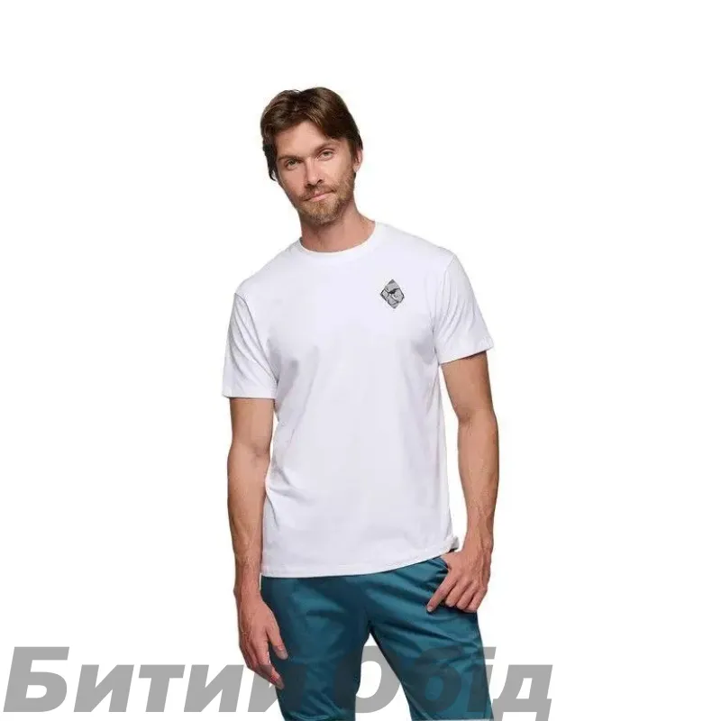 Футболка чоловіча Black Diamond M MonoPocket SS Tee (White)