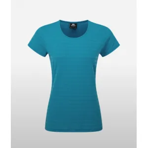 Футболка Mountain Equipment Groundup Stripe Wmns Tee, Alto Blue stripe