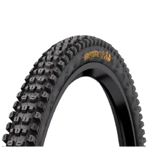 Покрышка бескамерная Continental Kryptotal-F Downhill 27.5 x 2.40 SuperSoft черная. складная skin