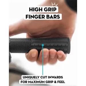 Грипсы Peaty's Monarch Grip Knurl. Race Control. Black