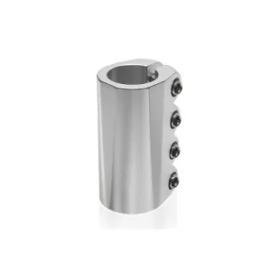 Хомут на кермо для трюкового самокату Hipe Clamp HIPE 06 (SCS). Silver matt