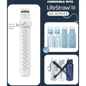 Фільтр для води змінний LifeStraw Go Replacement 2-Stage Replacement Filter (White)