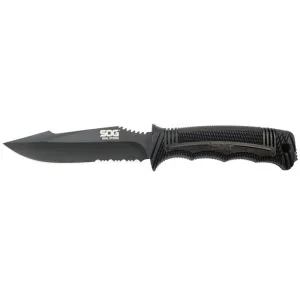Нож SOG SEAL Strike (Part Serr Blk TiNi Delx Molded Shth-Ti)