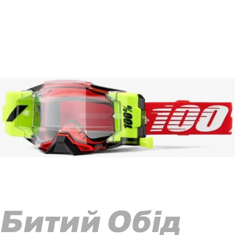 Окуляри 100% ARMEGA FORECAST Goggle - Clear Lens, Roll-Off