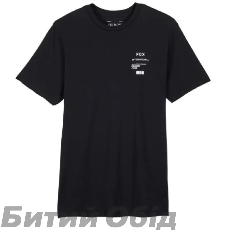 Футболка FOX NUMERICAL PREMIUM TEE [Black]