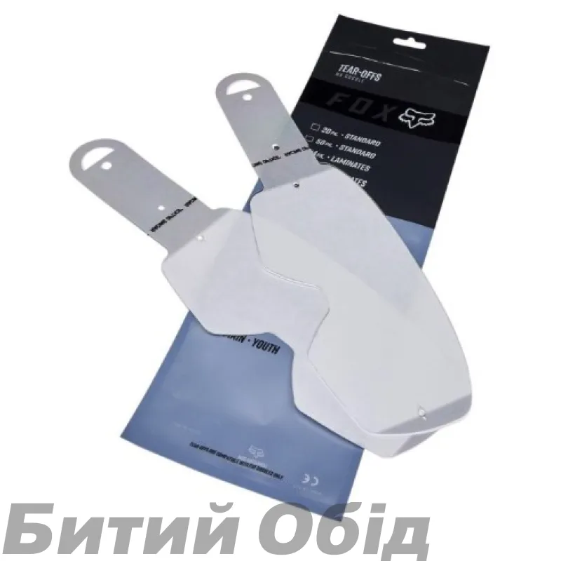 Срывки FOX VUE Tear-Offs Laminated - 14 pack, No Size