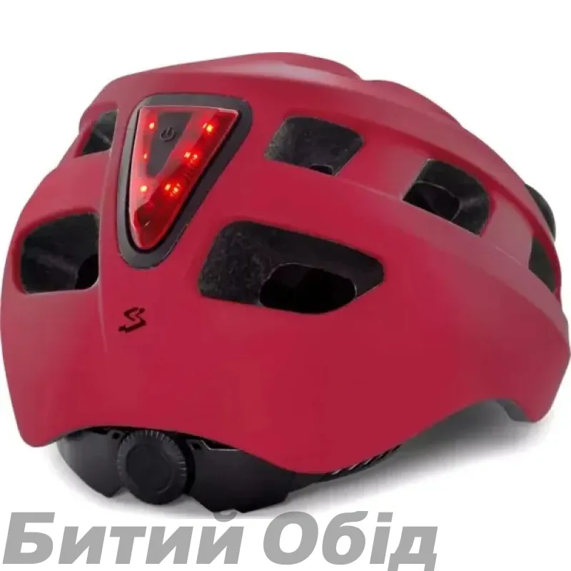 Шолом Spiuk Hiri бордовий мат