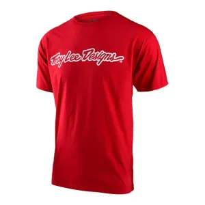 Футболка TLD SIGNATURE SHORT SLEEVE TEE [RED]