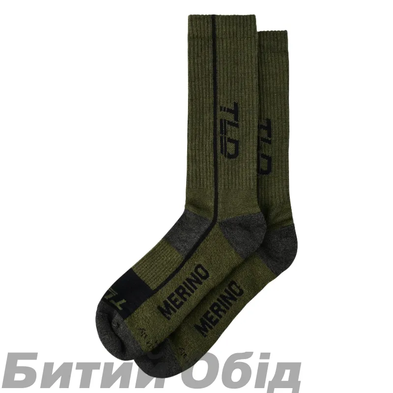 Шкарпетки TLD CHILL MERINO WOOL SOCKS MONO [fatigue] 