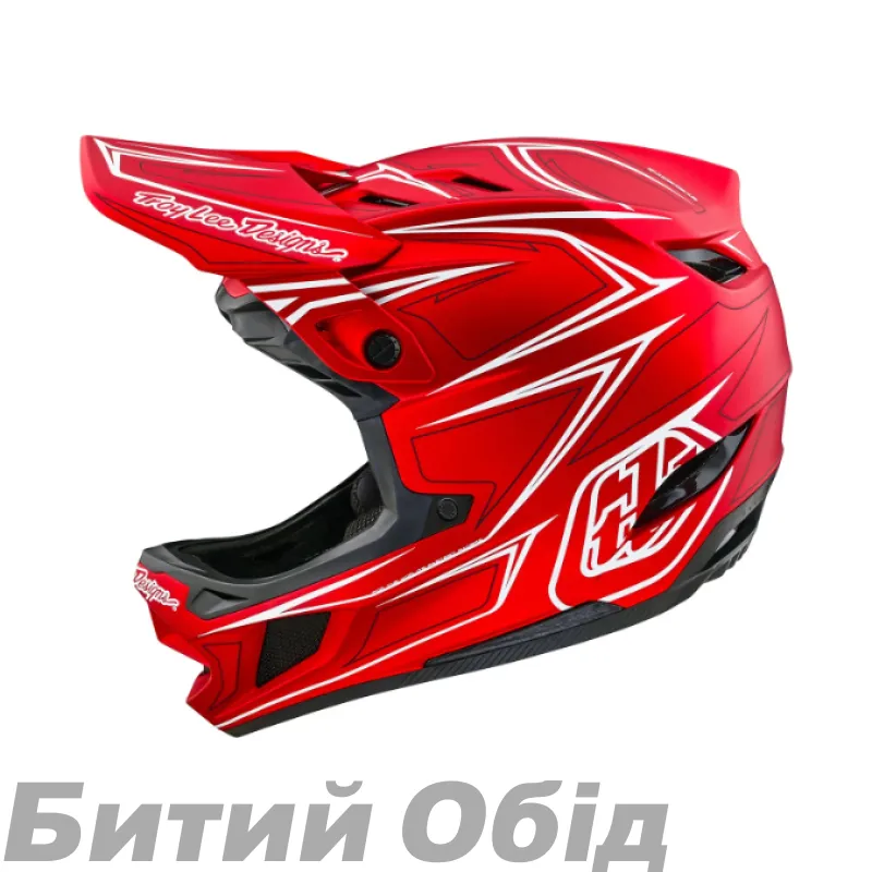 Вело шолом TLD D4 COMPOSITE HELMET PINNED [RED]