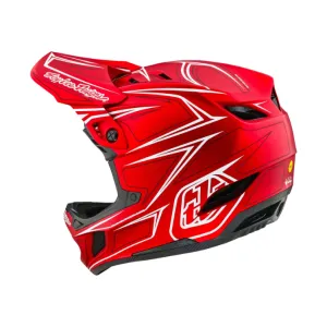 Вело шолом TLD D4 COMPOSITE HELMET PINNED [RED]