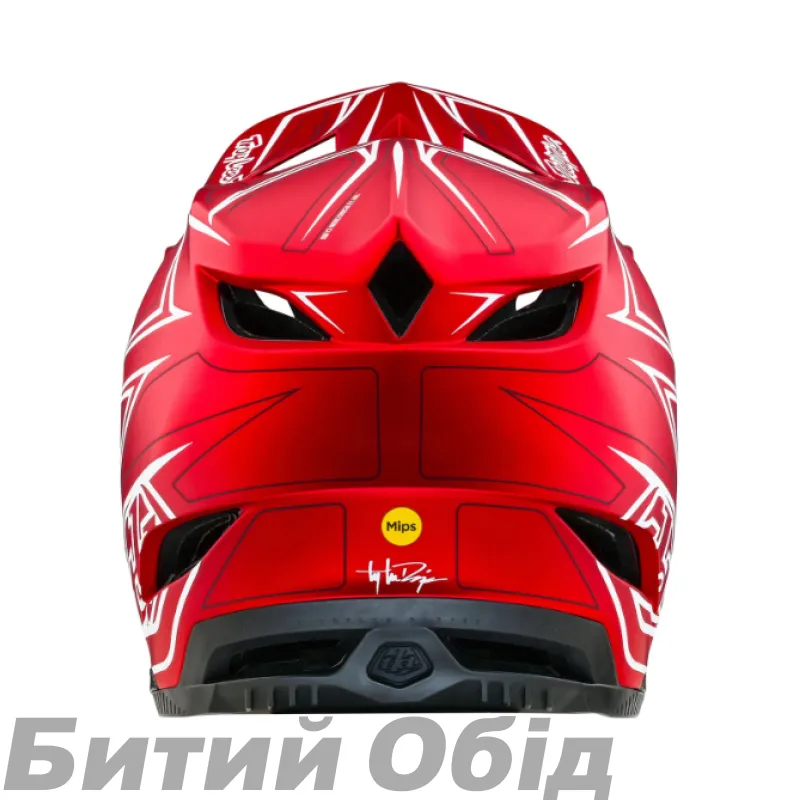 Вело шолом TLD D4 COMPOSITE HELMET PINNED [RED]