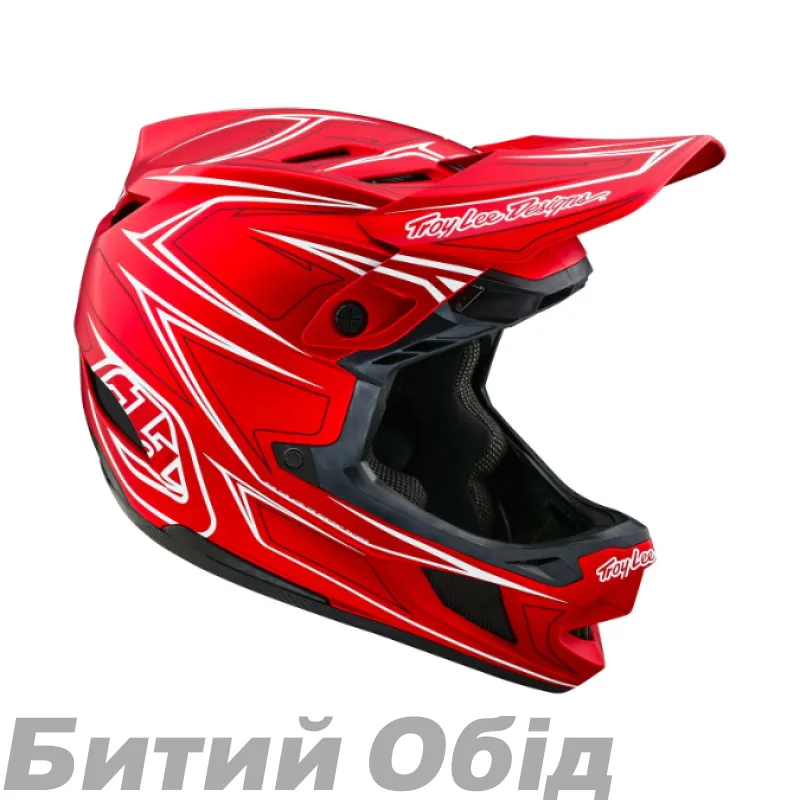 Вело шолом TLD D4 COMPOSITE HELMET PINNED [RED]