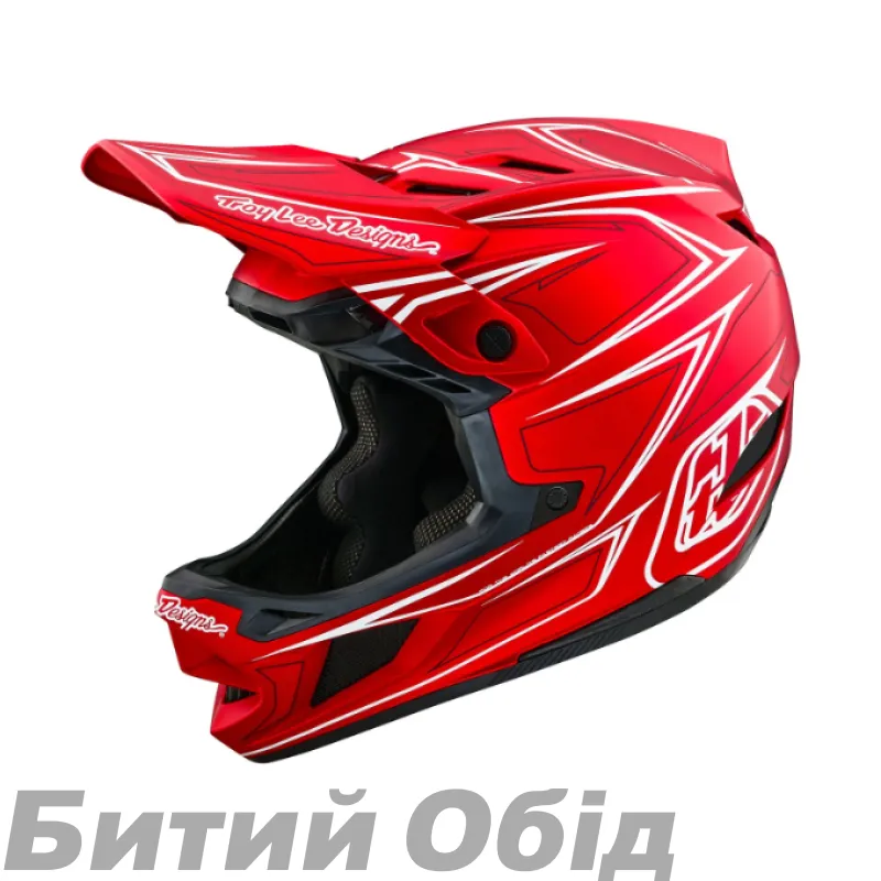 Вело шолом TLD D4 COMPOSITE HELMET PINNED [RED]