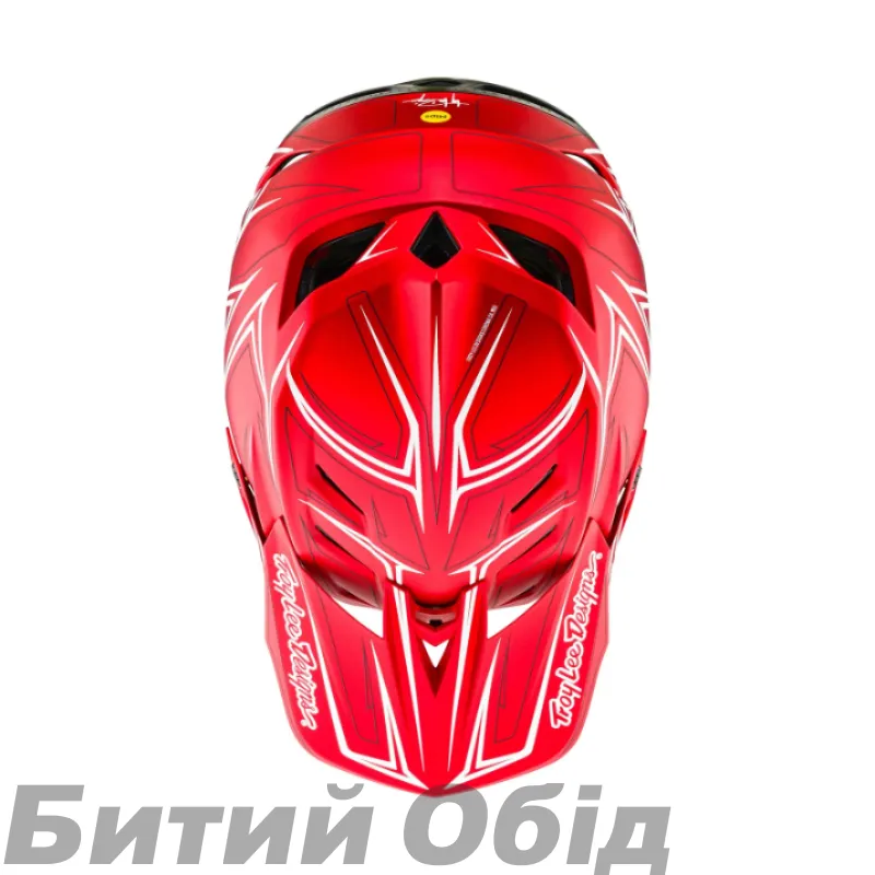 Вело шолом TLD D4 COMPOSITE HELMET PINNED [RED]