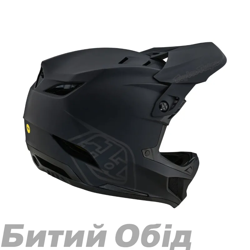 Вело шолом TLD D4 COMPOSITE HELMET STEALTH [BLACK] 