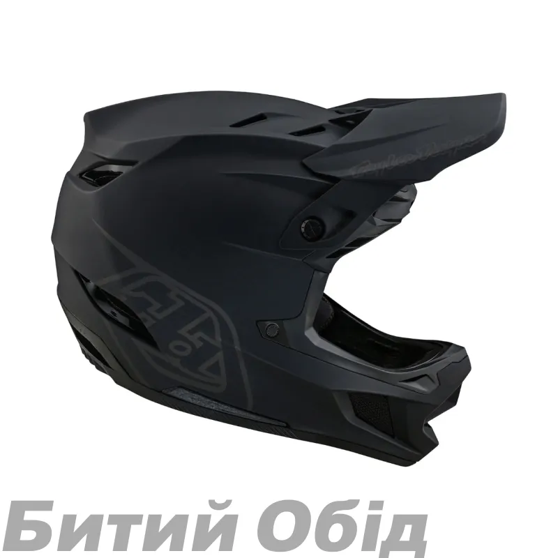 Вело шолом TLD D4 COMPOSITE HELMET STEALTH [BLACK] 