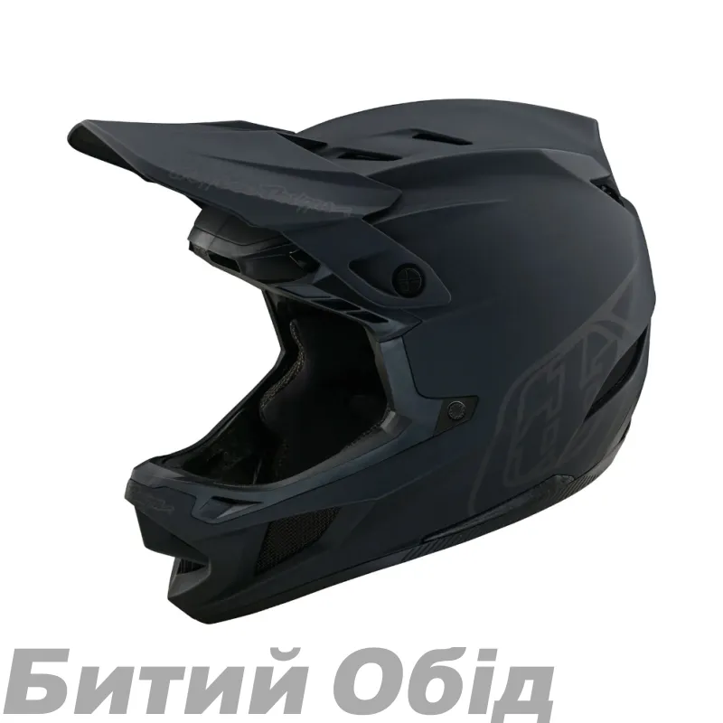 Вело шолом TLD D4 COMPOSITE HELMET STEALTH [BLACK] 