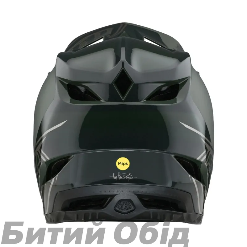 Вело шолом TLD D4 POLYACRYLITE HELMET SHADOW [OLIVE]