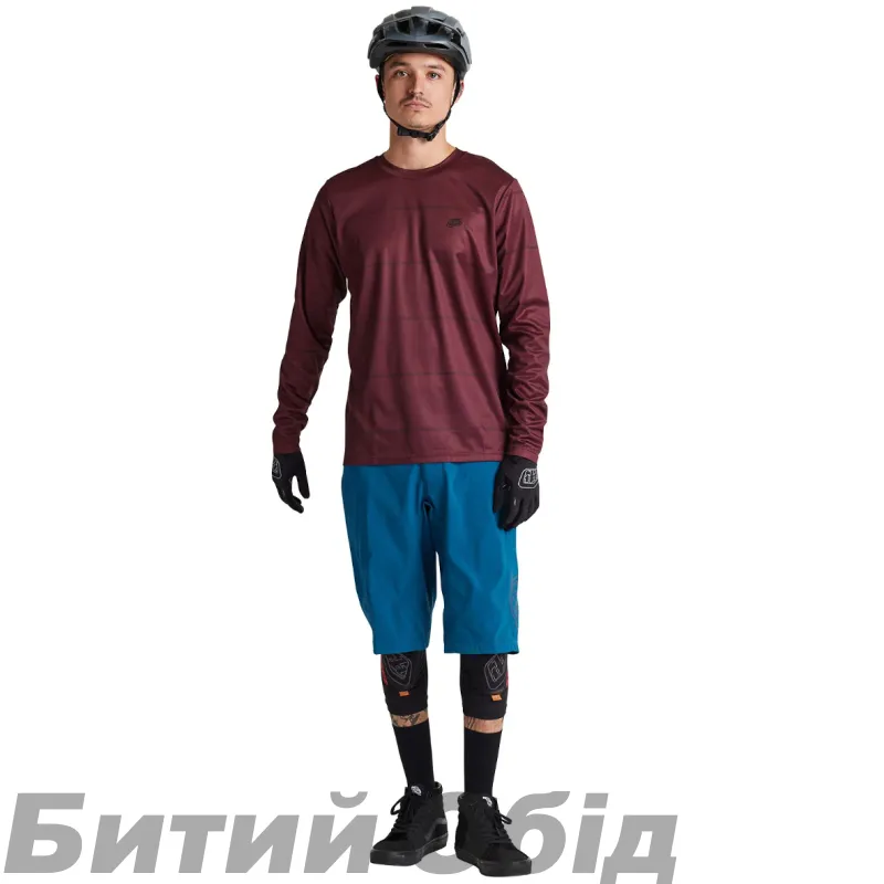 Джерси TLD FLOWLINE LS JERSEY Revert [Wine] 