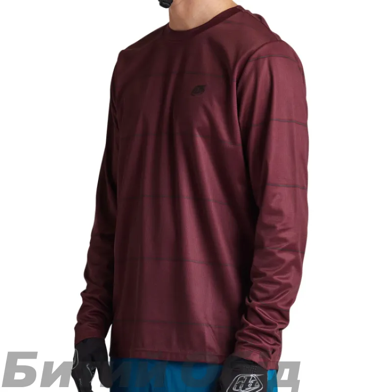 Джерси TLD FLOWLINE LS JERSEY Revert [Wine] 