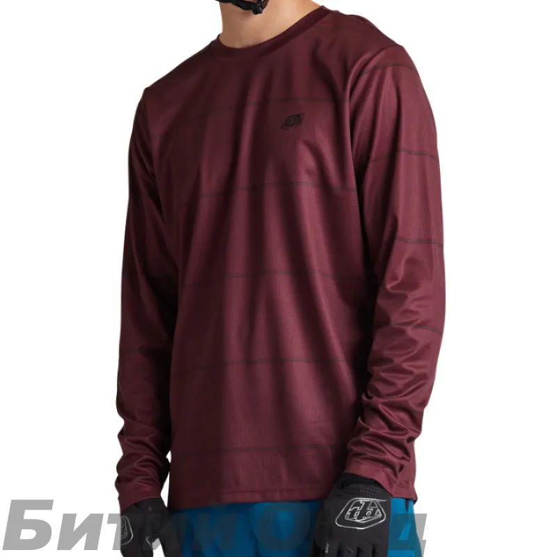 Джерси TLD FLOWLINE LS JERSEY Revert [Wine] 