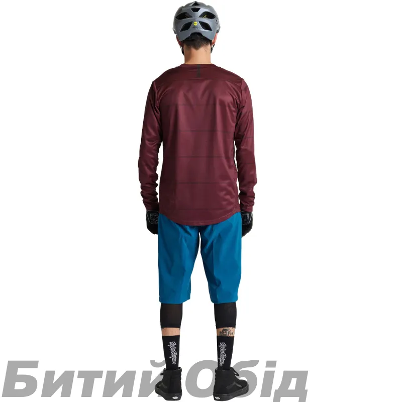 Джерси TLD FLOWLINE LS JERSEY Revert [Wine] 