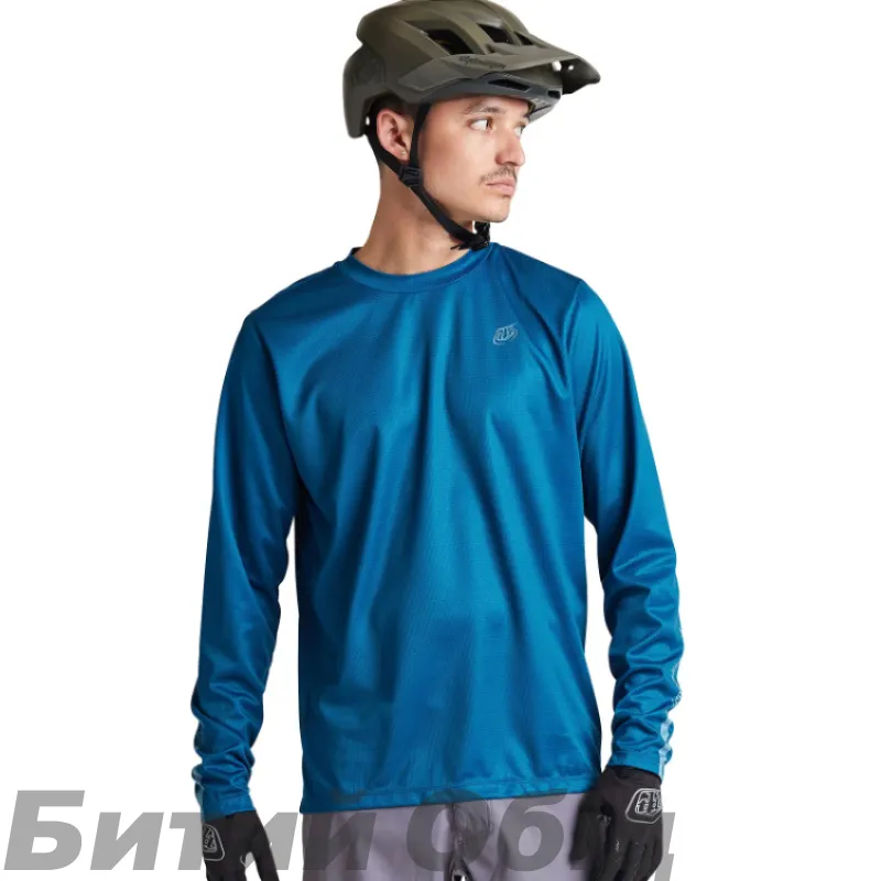 Джерси TLD FLOWLINE LS JERSEY SLATE [BLUE]