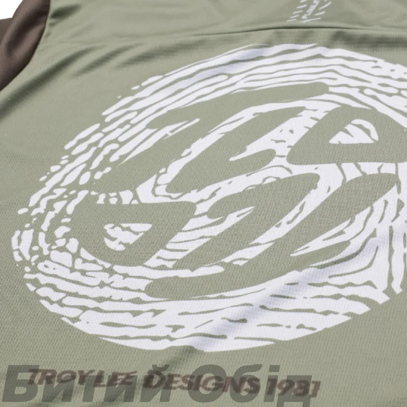 Джерси TLD FLOWLINE SS JERSEY FLIPPED [OLIVE]