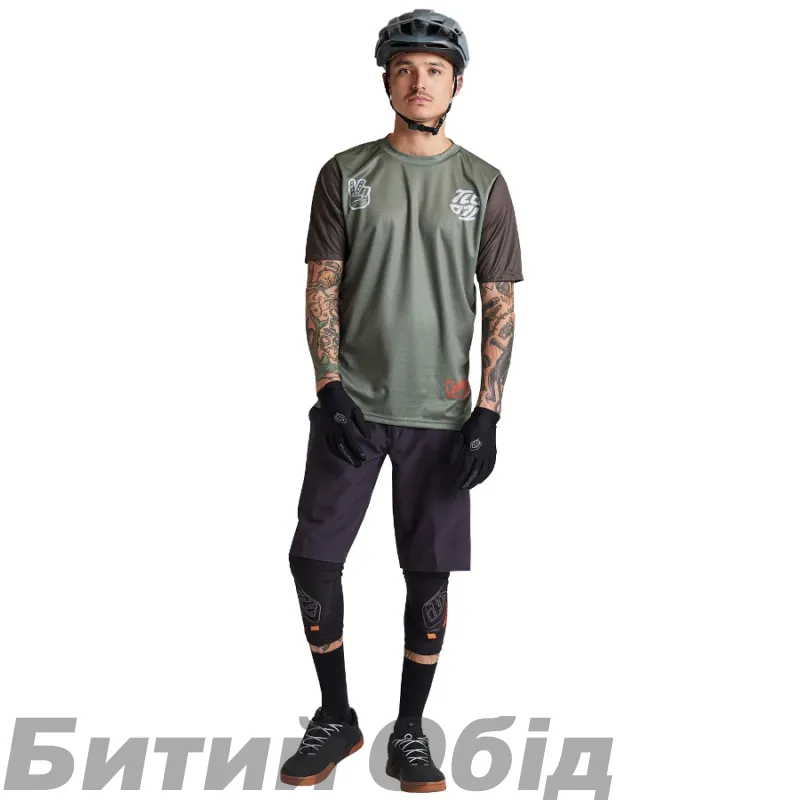 Джерси TLD FLOWLINE SS JERSEY FLIPPED [OLIVE]