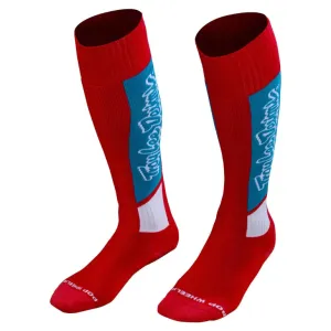 Мото шкарпетки TLD GP MX Coolmax Thick Sock; VOX [Red]