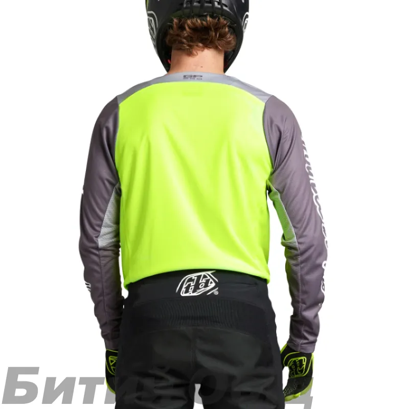 Мото джерсі TLD GP PRO JERSEY BOLTZ [SILVER/GLO GREEN] 
