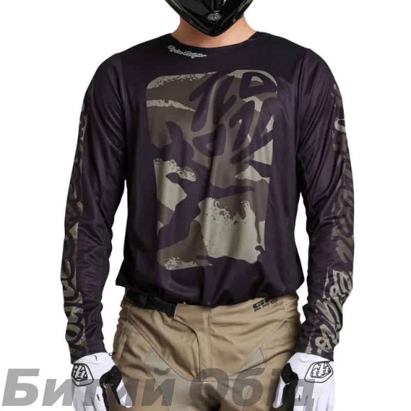 Мото джерсі TLD GP PRO JERSEY BOXED IN [BLACK/OLIVE] 