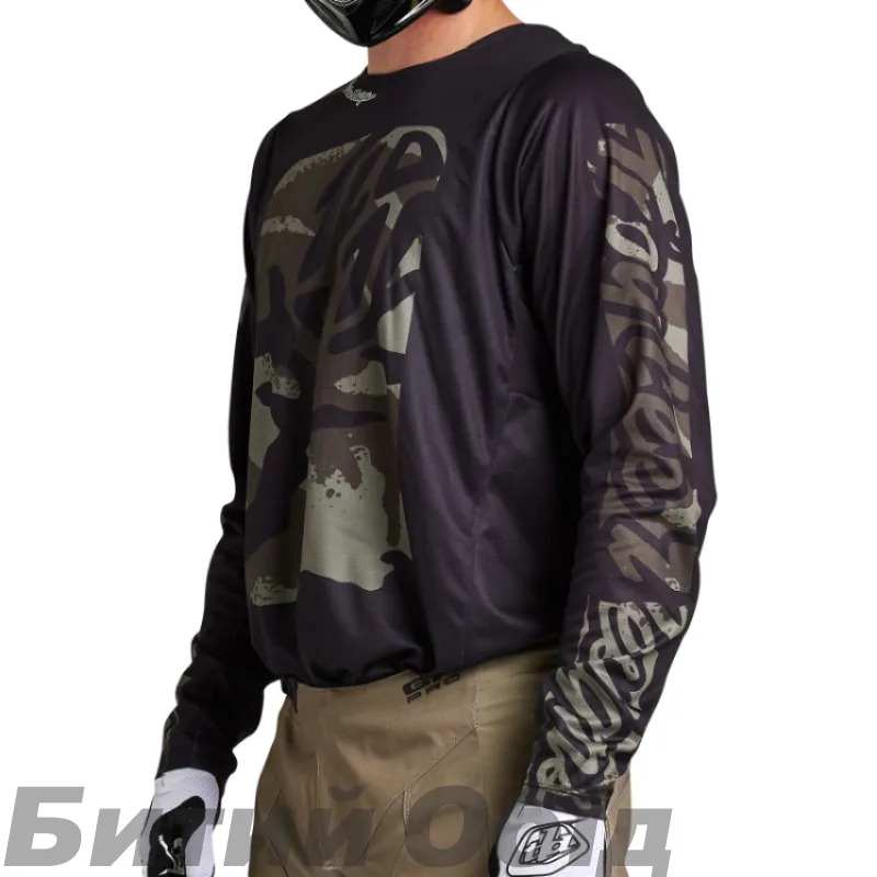 Мото джерсі TLD GP PRO JERSEY BOXED IN [BLACK/OLIVE] 