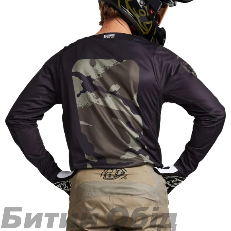 Мото джерсі TLD GP PRO JERSEY BOXED IN [BLACK/OLIVE] 