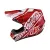 Мотошолом TLD GP HELMET SLICE [RED/ WHITE] XL