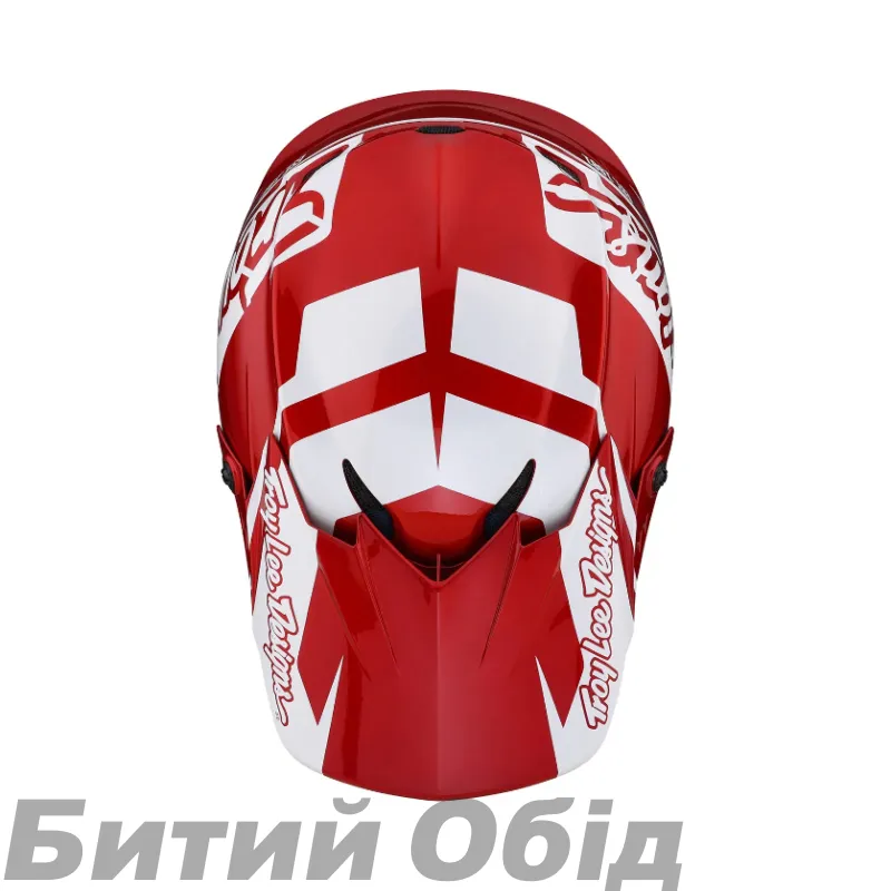 Мотошолом TLD GP HELMET SLICE RED/ WHITE