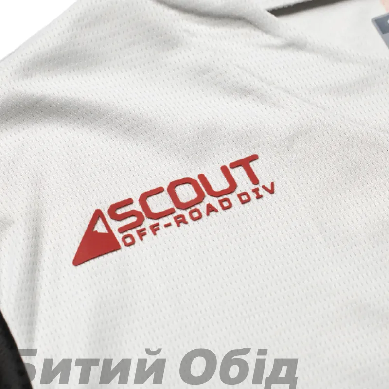 Мото джерси TLD Scout GP Jersey RIDE ON [CHARCOAL/VINTAGE WHITE] 
