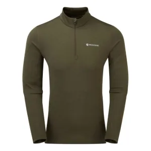 Футболка Montane Dart Zip Neck, kelp green