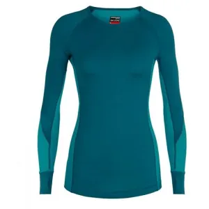 Футболка с длинным рукавом ICEBREAKER 260 Zone LS Crewe WMN Kingfisher/ARCTIC TEAL S (образец)