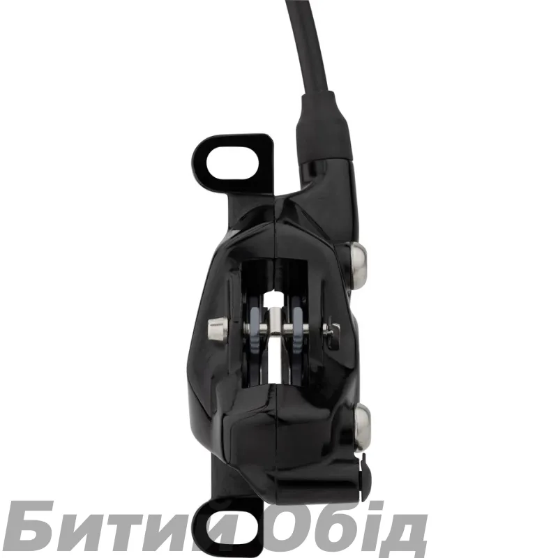 Гальма дискові SRAM Level Silver Stealth 2 Piston -  Aluminum Lever, Stainless Hardware, Reach Adj, Black Ano (includes MMX Clamp, Rotor/Bracket sold separately) C1