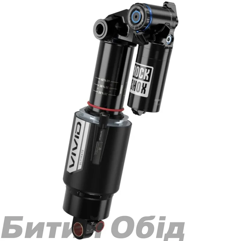 Амортизатор ROCKSHOX Vivid Ultimate RC2T - (205x60) Vivid Air, 2 Token, Reb25/Comp34, Lockout 2, Adj Hydraulic Bottom Out,NoBushing90 Trunion, DecalC - C1-SBC Enduro (2020+)