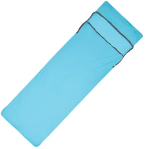 Вкладиш у спальник Sea to Summit Breeze Sleeping Bag Liner ( Insect Shield - Rectangular w/ Pillow Sleeve, Turkish Tile Blue)