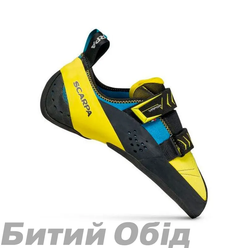 Скельники Scarpa Vapor V, ocean/yellow 